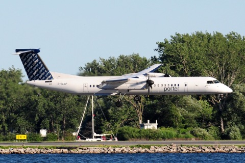 C-GLQF - DHC-8-402Q - Porter Airlines - YTZ - 06-07-2018