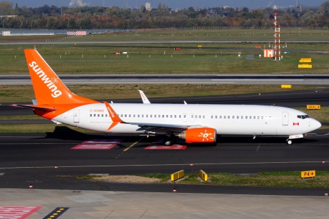 C-GOWG - 737-86J(WL) - Sunwing Airlines - DUS - 21-10-2018