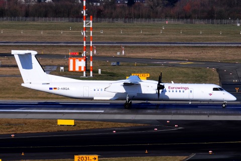 D-ABQA - DHC-8-402Q - Eurowings - DUS - 27-02-2018b
