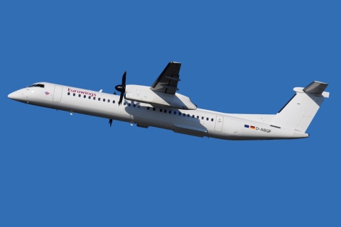 D-ABQF - DHC-8-402Q - Eurowings - DUS - 21-10-2018