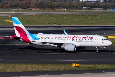 D-AEWM - A320-214(WL) - Eurowings - DUS - 21-10-2018