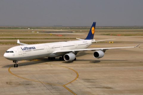 D-AIHA - A340-642 - Lufthansa - PEK - 03-04-2018