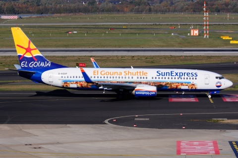 D-ASXP - 737-8HX(WL) - SunExpress Germany - DUS - 21-10-2018