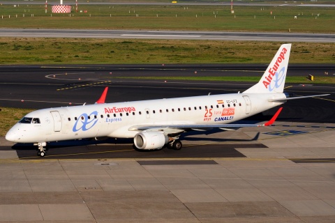 EC-LFZ - ERJ-195LR (ERJ-190-200 LR) - Air Europa Express - DUS - 21-10-2018