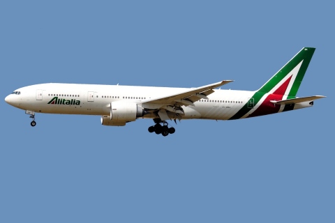 EI-DBK - 777-243(ER) - Alitalia - FCO - 28-05-2018