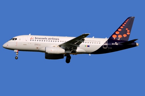 EI-FWD - Superjet 100-95B - Brussels Airlines - BRU - 04-05-2018