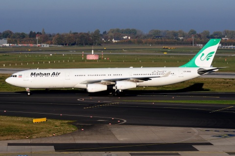 EP-MMD - A340-313 - Mahan Airlines - DUS - 21-10-2018