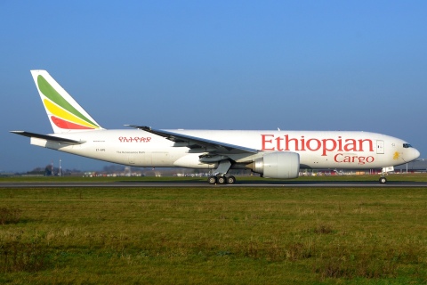 ET-APS - 777-F6N - Ethiopian Airlines - LGG - 14-01-2018