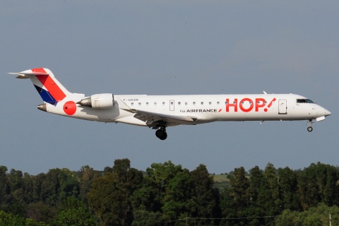 F-GRZN - CRJ-701 - HOP! - FCO - 28-05-2018