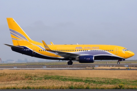 F-GZTD - 737-73V(WL) - ASL Airlines France - CDG - 10-09-2018