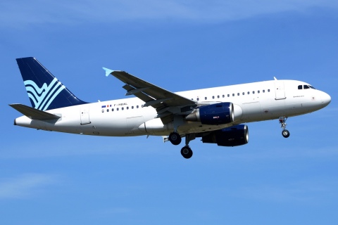 F-HBAL - A319-111 - Aigle Azur - LIS - 14-06-2018