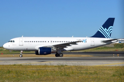 F-HBAL - A319-111 - Aigle Azur - LIS - 16-06-2018