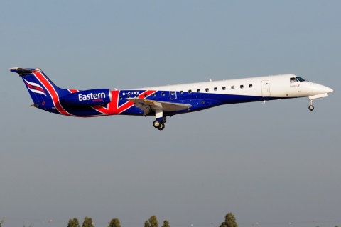 G-CGWV - ERJ-145MP - Eastern Airways - ORY - 13-10-2018
