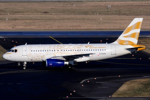 G-EUPH - A319-131 - British Airways - DUS - 27-02-2018