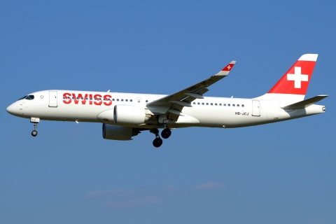 HB-JCJ - A220-300 - Swiss - BRU - 27-06-2018