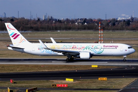 HB-JJF - 767-316(ER)(WL) - Eurowings - DUS - 27-02-2018