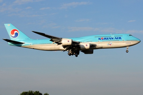 HL7638 - 747-8B5 - Korean Air Lines - FCO - 28-05-2018