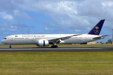 HZ-ARC - 787-9 Dreamliner - Saudi Arabian Airlines - MRU - 30-08-2018