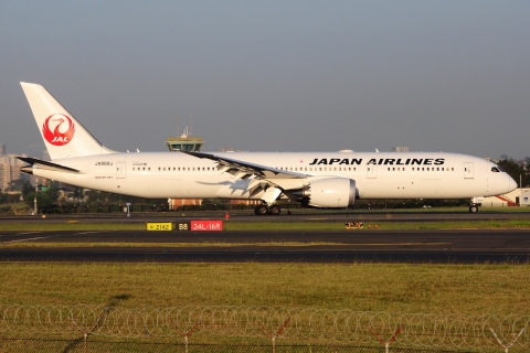 JA868J - 787-9 Dreamliner - Japan Airlines - SYD - 07-04-2018