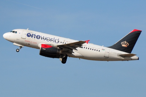 JY-AYP - A319-132 - Royal Jordanian - CDG - 10-09-2018