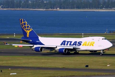 N492MC - 747-47UF - Atlas Air - SYD - 11-04-2018