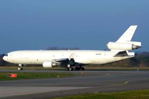 N543JN - MD-11F - Western Global Airlines - LGG - 14-01-2018