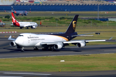 N573UP - 747-44AF - United Parcel Service (UPS) - SYD - 14-04-2018