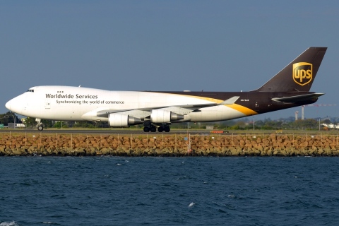 N578UP - 747-45E - United Parcel Service (UPS) - SYD - 09-04-2018