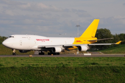 N743CK - 747-446 - Kalitta Air - LGG - 23-04-2018