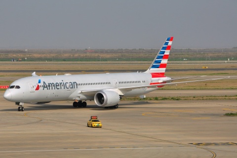 N821AN - 787-9 Dreamliner - American Airlines - PVG - 03-04-2018