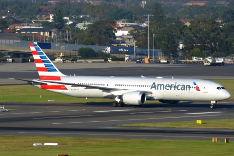 N827AN - 787-9 Dreamliner - American Airlines - SYD - 11-04-2018