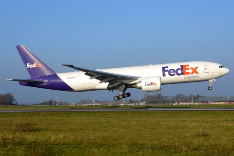 N890FD - 777-FS2 - Federal Express (FedEx) - LGG - 14-01-2018