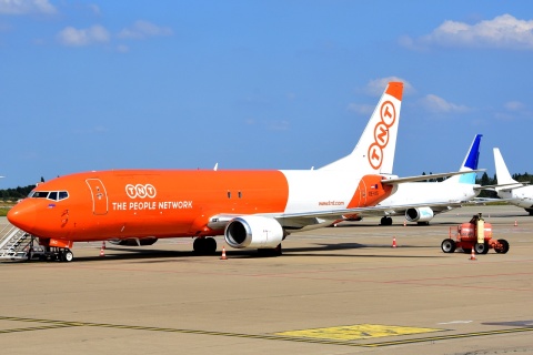 OE-IAG - 737-4Q8 - TNT Airways - LGG - 02-09-2018