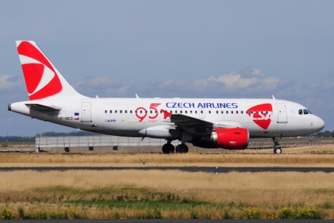 OK-NEO - A319-112 - CSA Czech Airlines - CDG - 10-09-2018