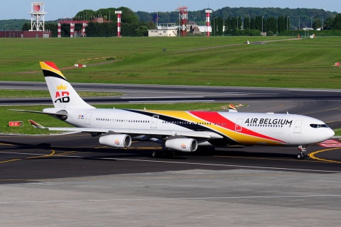 OO-ABB - A340-313 - Air Belgium - BRU - 05-05-2018b