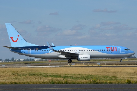 OO-JAV - 737-8K5(WL) - TUI Airlines Belgium - CDG - 10-09-2018