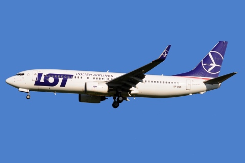 SP-LWB - 737-89P(WL) - LOT _ Polish Airlines - BRU - 04-05-2018