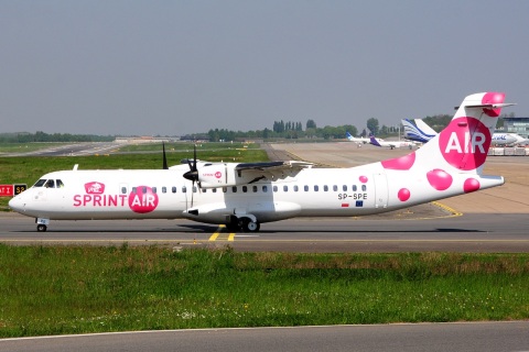 SP-SPE - ATR 72-202 - SprintAir - LGG - 04-05-2018
