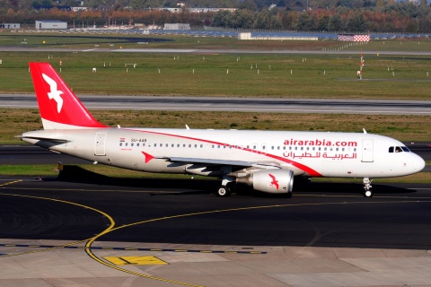 SU-AAB - A320-214 - Air Arabia Egypt - DUS - 21-10-2018