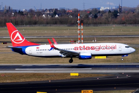 TC-SNT - 737-8HC(WL) - AtlasGlobal - DUS - 27-02-2018