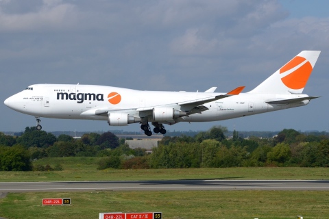 TF-AMP - 747-481 - Magma Aviation - LGG - 12-09-2018