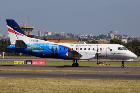 VH-EKX - Saab 340B - REX _ Regional Express - SYD - 07-04-2018
