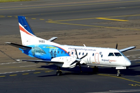 VH-EKX - Saab 340B - REX _ Regional Express - SYD - 11-04-2018