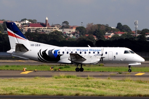 VH-SBA - Saab 340B - REX _ Regional Express - SYD - 07-04-2018