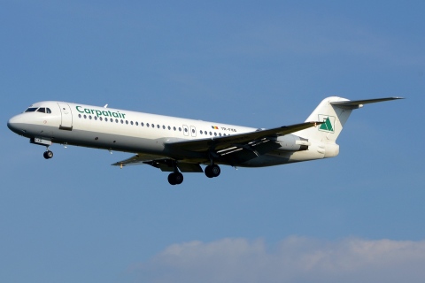 YR-FKB - Fokker 100 - Carpatair - BRU - 28-06-2018