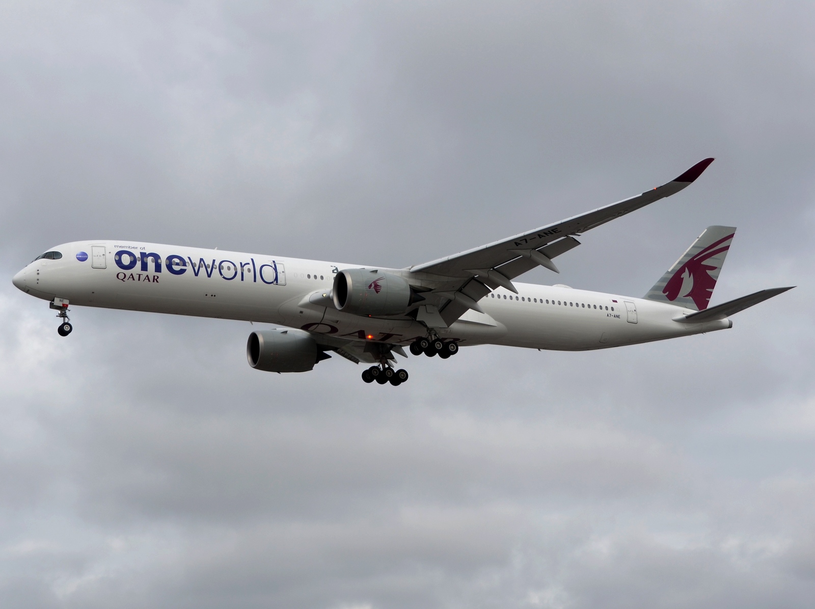 A7-ANE - A350-1041 - Qatar Airways - LHR - 20-10-2019