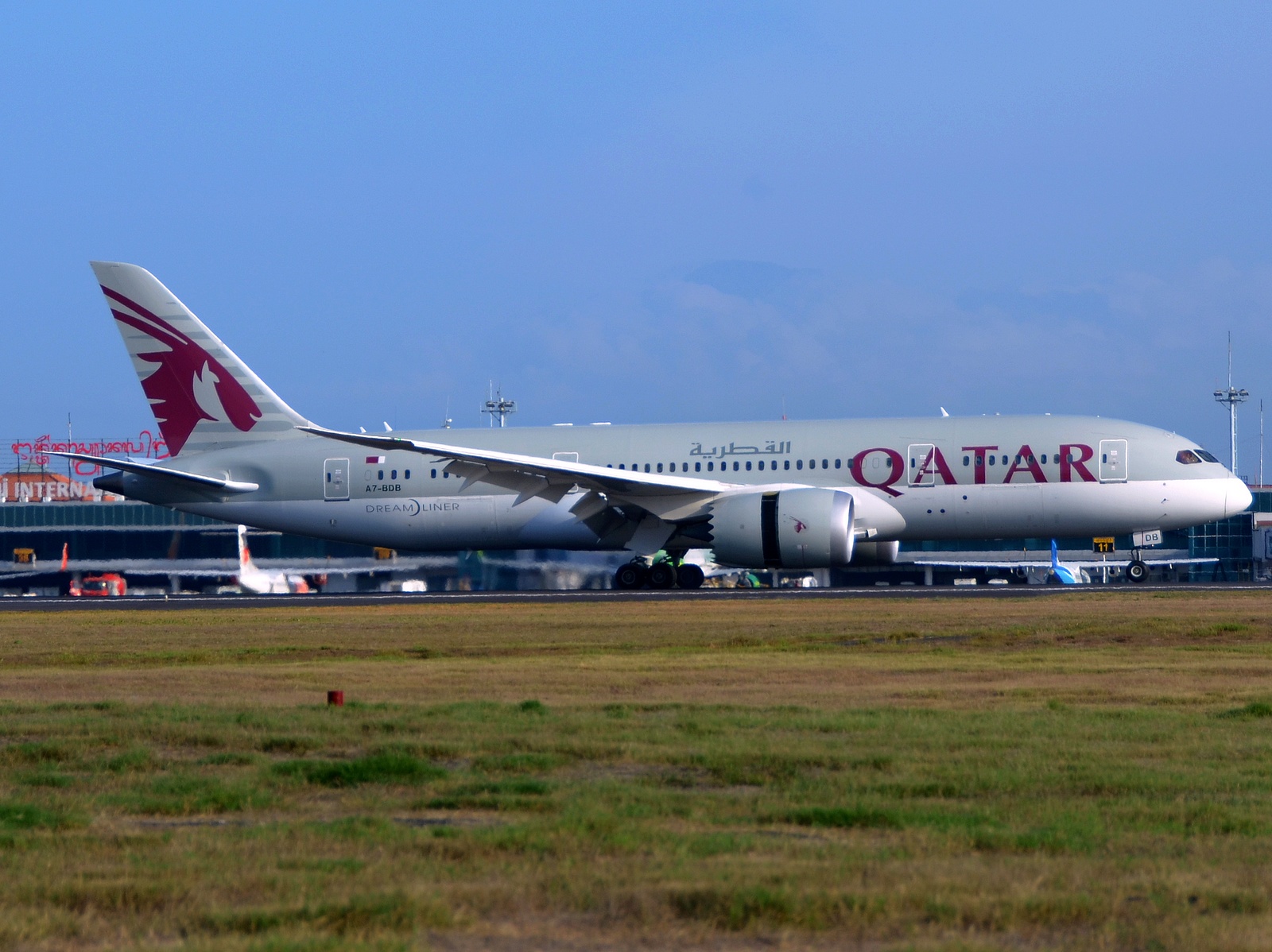 A7-BDB - 787-8 Dreamliner - Qatar Airways - DPS - 29-11-2019