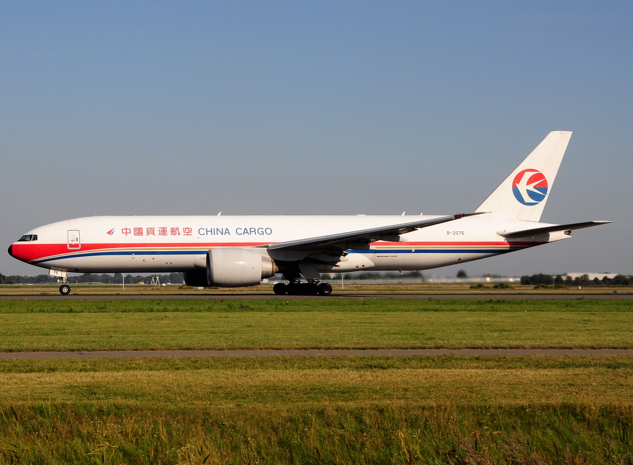 B-2076 - 777-F6N - China Cargo Airlines - AMS - 24-08-2019
