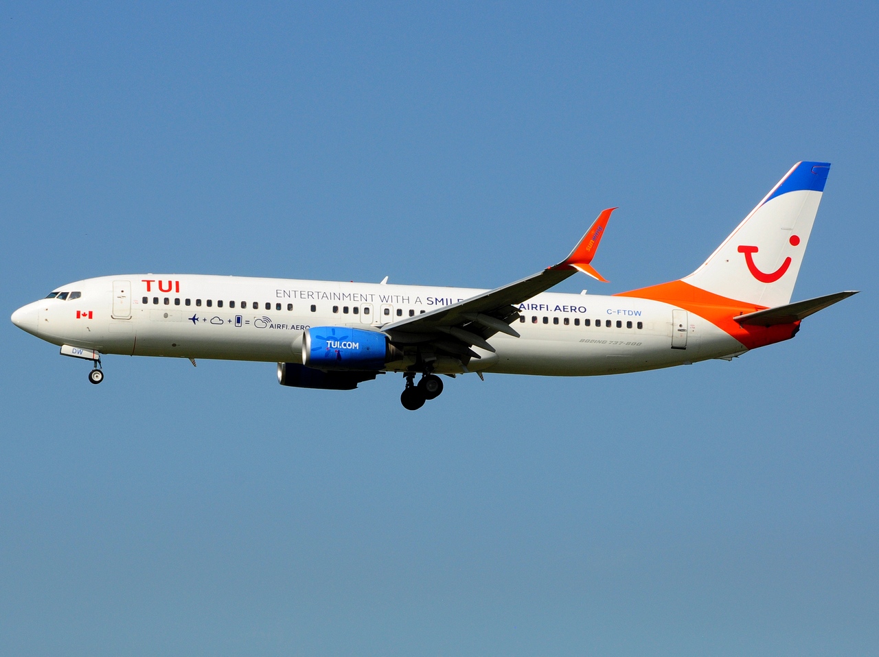 C-FTDW - 737-808(WL) - TUI Airlines Netherlands - AMS - 31-08-2019
