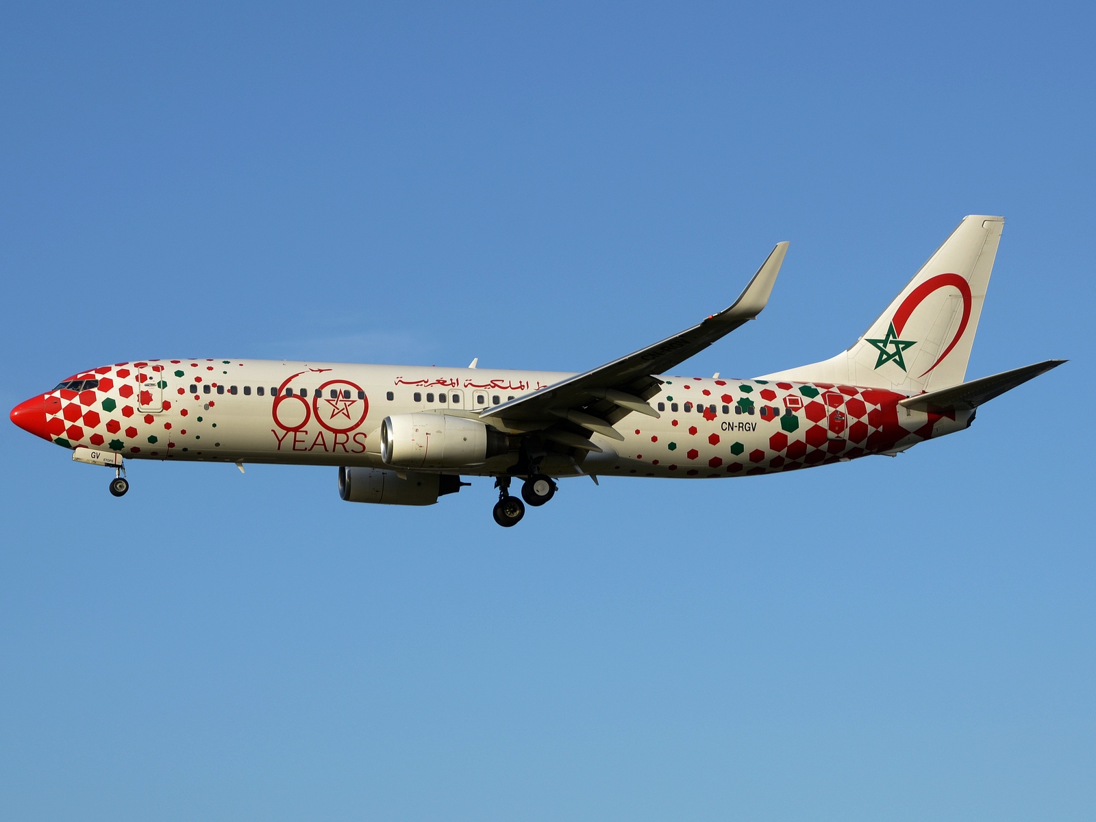 CN-RGV - 737-85P(WL) - Royal Air Maroc - LHR - 18-10-2019